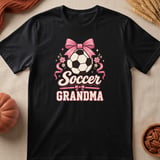 Coquette Soccer Grandma Tee thumbnail 4