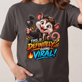 Going Viral Parker the Possum Tee thumbnail 3