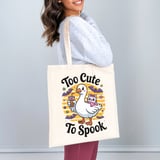 Too Cute To Spook Tote Bag thumbnail 4