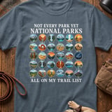 National Park Trail List Tee thumbnail 3