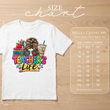 Teacher's Life Messy Bun Tee thumbnail 4