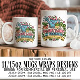 Plant Lady in Training Digital Mug Wrap thumbnail 1