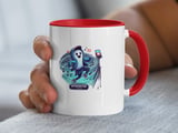 Halloween Mug, Spooktok Ghost Mug, Cute Ghost Mug, Ghost Dancer Mug, Funny Halloween Mug, Halloween Gift, Music Lover Gift, Ghost Lover Mug thumbnail 1