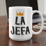 La Jefa Mug – Boss Lady Gift in Spanish thumbnail 1