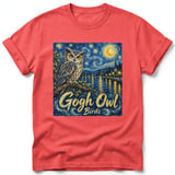 Gogh Owl ~ Comfort Colors Premium Tee thumbnail 3