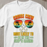 Cruise Crew: Ship's Casino T-Shirt thumbnail 6