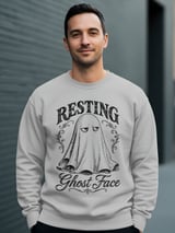Resting Ghost Face Tee or Sweatshirt thumbnail 14