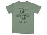Modern Cowboy Line Art T-Shirt thumbnail 5