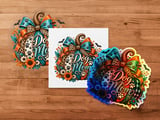 Dog Mom Pumpkin PNG Digital Design | Fall Halloween Sublimation Art | Leopard Print Buffalo Plaid Paw Print Pet Lover thumbnail 4