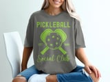 Pickleball Comfort Colors Shirt, Pickleball Est. 1984 Social Club, Vintage Graphic Tee thumbnail 5