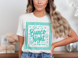 Bunco Night 'Roll. Laugh. Repeat.' T-Shirt thumbnail 6