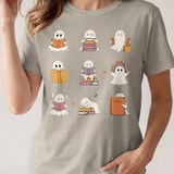 Cozy Reading Ghosts Tee thumbnail 12