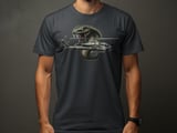 Cobra Attack Helicopter T-Shirt, Military Aviation Graphic Tee, Viper Gunship Shirt, Tactical Pilot Gift, Army Aviation Snake Tee thumbnail 3