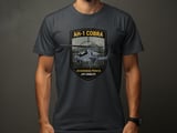 AH-1 Cobra Helicopter T-Shirt, Air Cavalry Military Graphic Tee, Tactical Attack Gunship Veteran Shirt, Aviation Gift for Pilot or Dad thumbnail 5