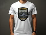 AH-1 Cobra Helicopter T-Shirt, Air Cavalry Military Graphic Tee, Tactical Attack Gunship Veteran Shirt, Aviation Gift for Pilot or Dad thumbnail 8