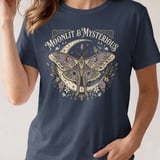 Moonlit and Mysterious Moth Tee thumbnail 10