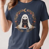 Cozy Ghost and Black Cat Tee thumbnail 10