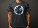 AH-1Z Viper Helicopter Shirt, Military Aviation T-Shirt, Attack Chopper Graphic Tee, Veteran Gift for Him, Flight Crew Pilot Clothes thumbnail 3