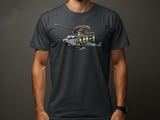 AH-1 Cobra Helicopter Shirt, Tactical Military Gunship Graphic Tee, Aviation Veteran Gift, Pilot Streetwear Attack Chopper T-Shirt for Men thumbnail 8