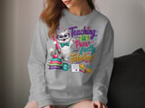Teaching is Purrfectly Fabulous Cat T-Shirt thumbnail 4