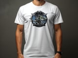 AH-1Z Viper Helicopter T-Shirt, Military Attack Chopper Graphic Tee, Aviation Pilot Gift, Tactical Aviator Badge Top for Men thumbnail 6