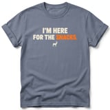 I'm Here For The Snacks Hunting Tee thumbnail 1