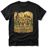 Golden Spires ~ Comfort Colors Premium Tee thumbnail 1