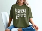 Clarinet Squeaks Are Just Unexpected Jazz Solos Tee thumbnail 2