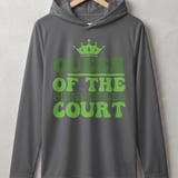 Pickleball Sport-Tek Performance Hood, Queen of the Pickleball Court, Lightweight Performance Hoodie thumbnail 5