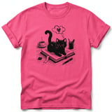 Bookish Black Cat Tee thumbnail 21
