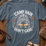 Camp Hair Don't Care Messy Bun T-Shirt thumbnail 3