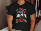Hockey Papa Tee or Sweatshirt thumbnail 11