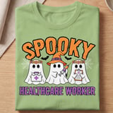 Spooky Healthcare Worker Tee thumbnail 10