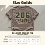 206 Seattle Washington Tee thumbnail 14