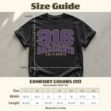 916 Sacramento California Tee thumbnail 14
