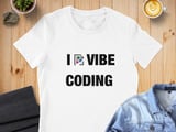 I Vibe Coding — Men’s & Women’s Crew Neck T-Shirt thumbnail 2