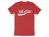 Enjoy Vibe Crime — White — Men’s & Women’s Crew Neck T-Shirt thumbnail 1