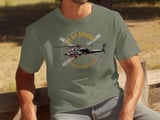 AH-64 Apache Helicopter T-Shirt, Military Aviation Graphic Tee, Army Veteran Flight Crew Shirt, Tactical Chopper Pilot Gift for Him thumbnail 4