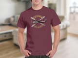 AH-64 Apache Helicopter T-Shirt, Military Aviation Graphic Tee, Army Veteran Flight Crew Shirt, Tactical Chopper Pilot Gift for Him thumbnail 11