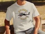 AH-64 Apache Helicopter T-Shirt, Military Aviation Graphic Tee, Army Veteran Flight Crew Shirt, Tactical Chopper Pilot Gift for Him thumbnail 3