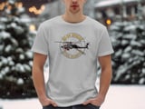 AH-64 Apache Helicopter T-Shirt, Military Aviation Graphic Tee, Army Veteran Flight Crew Shirt, Tactical Chopper Pilot Gift for Him thumbnail 13