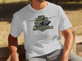 AH-64 Apache Helicopter T-Shirt, US Army Military Aviation Graphic Tee, Tactical Attack Copter Shirt, Veteran Gift for Pilot and Aviator thumbnail 15