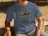 AH-64 Apache Helicopter T-Shirt, US Army Military Aviation Graphic Tee, Tactical Attack Copter Shirt, Veteran Gift for Pilot and Aviator thumbnail 10