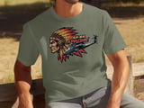 AH-64 Apache Helicopter T-Shirt, Military Aviation Shirt, Attack Chopper Graphic Tee, Army Veteran Pilot Gift for Him, Aircraft Graphic Top thumbnail 12