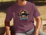 AH-64 Apache Helicopter T-Shirt, Military Aviation Shirt, Attack Chopper Graphic Tee, Army Veteran Pilot Gift, Air Force Combat Top thumbnail 12