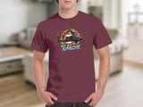 AH-64 Apache Helicopter T-Shirt, Military Aviation Shirt, Attack Chopper Graphic Tee, Army Veteran Pilot Gift, Air Force Combat Top thumbnail 3