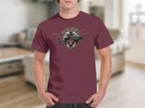 AH-64 Apache Helicopter Shirt, Military Aviation T-Shirt, Army Veteran Gift, Combat Chopper Graphic Tee, Attack Helicopter Pilot Apparel thumbnail 8