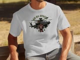 AH-64 Apache Helicopter Shirt, Military Aviation T-Shirt, Army Veteran Gift, Combat Chopper Graphic Tee, Attack Helicopter Pilot Apparel thumbnail 14