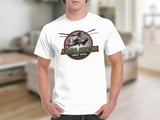 AH-64 Apache Helicopter Shirt, Military Aviation T-Shirt, Army Veteran Gift, Combat Pilot Graphic Tee, Warbird Aircraft Enthusiast Top thumbnail 4