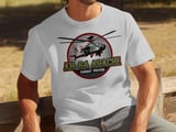 AH-64 Apache Helicopter Shirt, Military Aviation T-Shirt, Army Veteran Gift, Combat Pilot Graphic Tee, Warbird Aircraft Enthusiast Top thumbnail 14